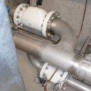 AKO pinch valves in pipeline systems in sewage treatment plants