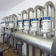 AKO pinch valves as control valves for transporting sewage sludges