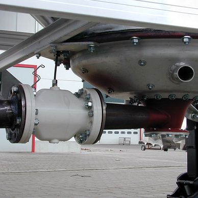Pinch valves from AKO in silo transporters