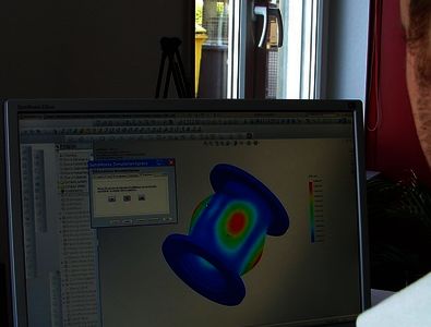 In-house pressure simulation software