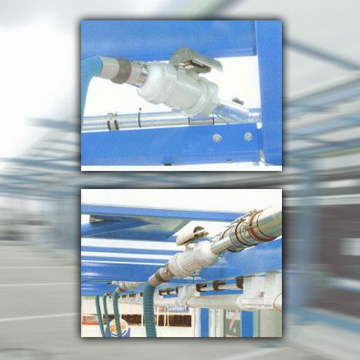 AKO pinch valves in suction systems for vacuum cleaners for cars