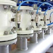 Pinch valves from AKO used as control valves in sewage treatment plants