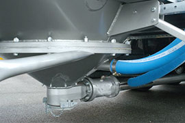 Pinch valves are installed in many different tankers & food transporters