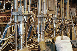 Pinch valves (VMC) in brewery barrel-filling 
