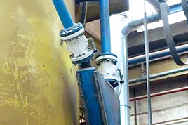 VMC & VF pinch valves in aluminum foundry